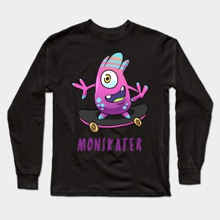 MONSTER SKATER Long Sleeve T-Shirt